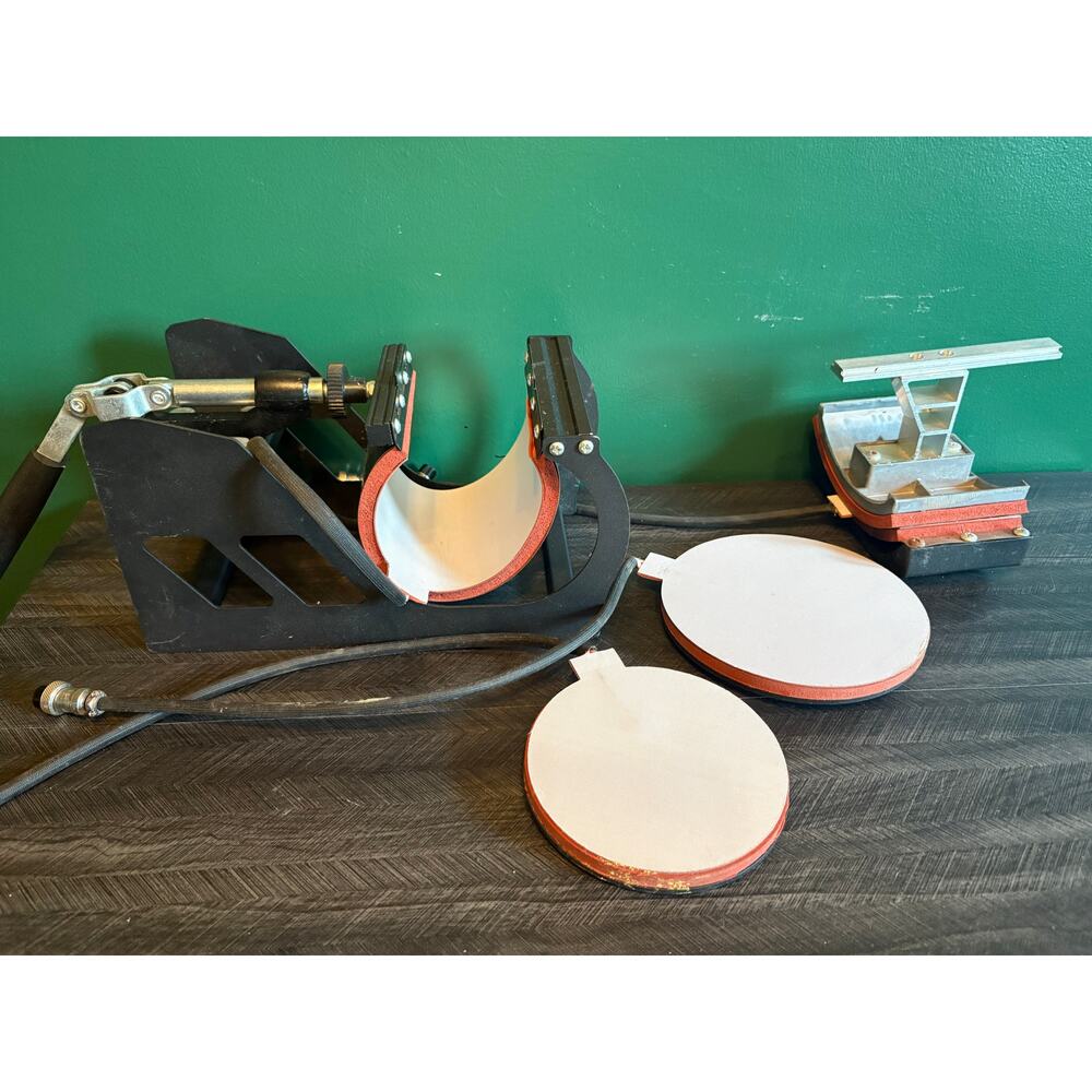 Heat Press Attachments Hat Mug Tumbler Shirt Making Printing